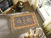 handmade Traditional Kafkaz Grey Red Hand Knotted RECTANGLE 100% WOOL area rug 2 x 3